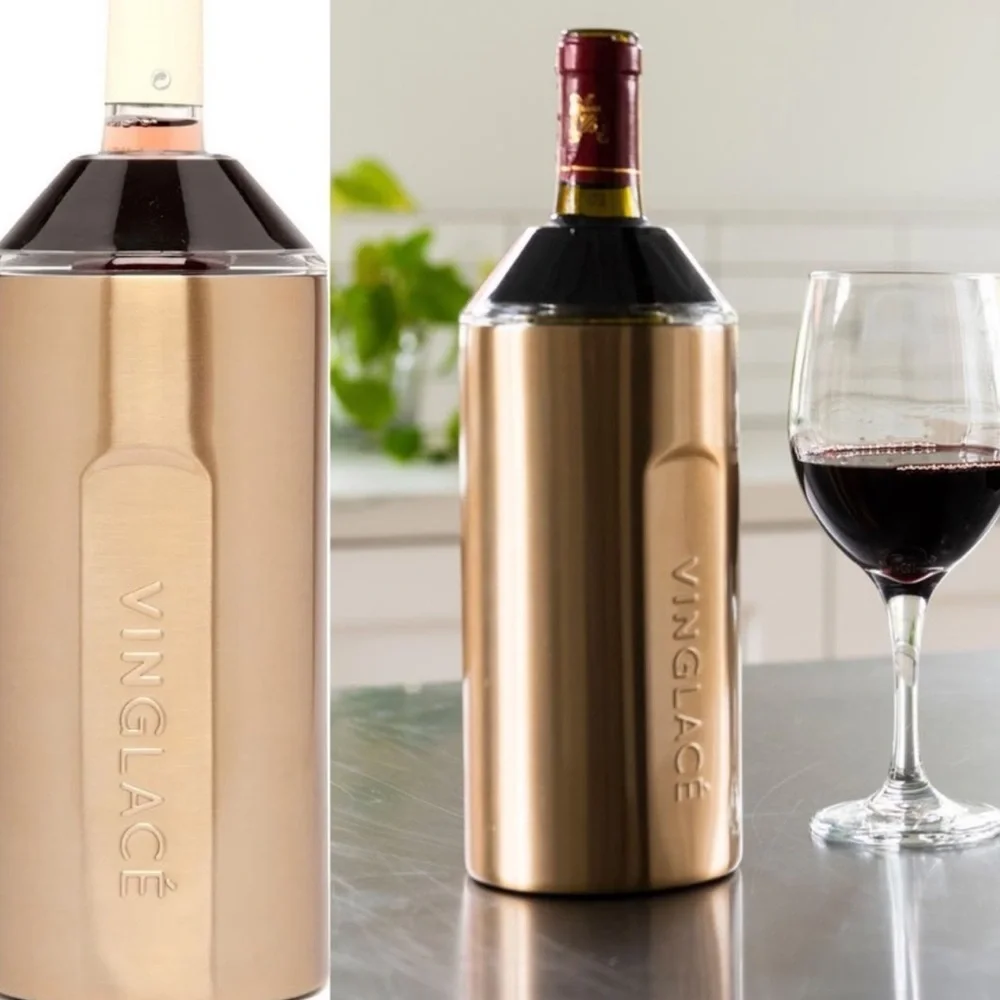 Vinglace Gold Wine & Champagne Bottle Chiller